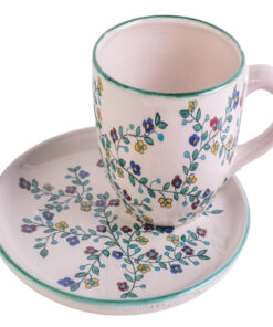 Teller 19,50 cm Blumenranke - 4-